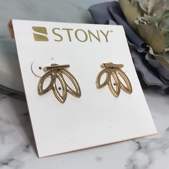 Lotus Earrings - Picture 9 of 11